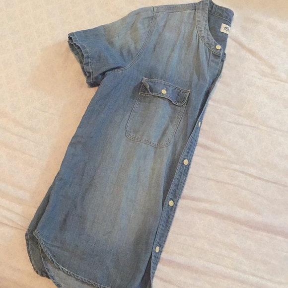 ➖MADEWELL • DENIM SHIRT - Picture 2 of 4